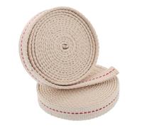 TOYANDONA 2rouleaux Mèche Plate Coton Pur pour Lampes à Huile De Compatible avec Lampes à Pétrole Idéale pour Camping Activités Plein Air
