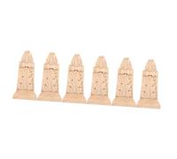 TOYANDONA 3 Ensembles Appliques Sculptées Européennes Lot de Décorations pour Portes Durable Personnalisable pour Aménagement Intérieur 2 Pièces * 3