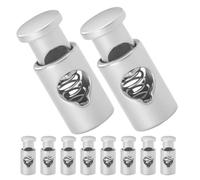 TOYANDONA 3 Ensembles Boucles De Fixation pour Brochettes De Barbecue De Clips Métalliques Antidérapants pour Brochettes Accessoires Pratiques pour Griller Viande Fruits 10 Pièces * 3