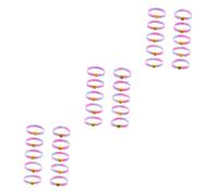 TOYANDONA 3 Ensembles Bracelet Silicone Pour Garçon Fille Colorés Expressions Amusantes Accessoires De Idéaux Pour Événements Festifs 10 Pièces * 3
