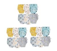 TOYANDONA 3 Ensembles Culottes Apprentissage Garçon Fille Coton Lavables Et Réutilisables Protection Fuites Confort Pour Garçon Et Fille Phase De Propreté 6 Pièces * 3