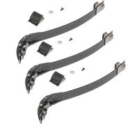 TOYANDONA 3 Ensembles Kit Sangles de Remplacement pour Patins à roulettes Boucle Noire Accessoire pour Chaussures de Roller Fixation Sécurisée et Résistante pour Garçons et Adultes