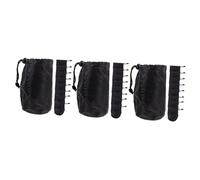 TOYANDONA 3 Ensembles Manchons De Bocal Noir pour Bocaux Mason Protection Hydroponique pour Germination De Plantes 12 Pièces * 3