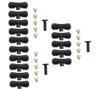 TOYANDONA 3 Ensembles Outil Arrosage De Jardin De Pulvérisatrices Support Bouchon Accessoires pour Tuyau Arrosage pour Irrigation Refroidissement