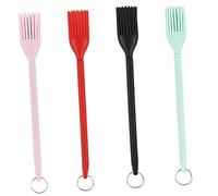 TOYANDONA 3 Ensembles Pinceau À Badigeonner Silicone Brosse Rétractable Pour Barbecue Pâtisserie Et Cuisine Ustensiles Pratiques Et Ergonomiques Pour Utilisation Facile 4 Pièces * 3