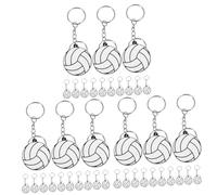 TOYANDONA 3 Ensembles Porte Clé Volleyball Pvc Décorations De Accessoires De Sport Porte Clé Original Pour Fête Et Pour Et Famille 16 Pièces * 3