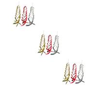 TOYANDONA 3 Ensembles Réfléchissantes Antibirds pour Jardin Verger Décoration Suspendue pour Éloigner Oiseaux Protéger Cultures 3 Pièces * 3