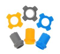 TOYANDONA 3 Ensembles Silicone Microphone Protection Cover With Anti-roll Ring And Ergonomic Tail Sleeve Wireless Handheld Mic Silicone Shield For Live Concert Church Sermon Conference