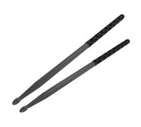 TOYANDONA 3 paires Baguettes de Batterie Nylon Antidérapantes de Baguettes de Jazz Pratiques pour Débutants Légères et Confortables pour Types de Percussions