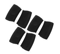 TOYANDONA 3 Paires Manchons Poignées Casserole Silicone Anti-brûlure Protection Isolante pour Poêle Wok et Poêlon Résistants Chaleur Compatibles Fonte et INOX