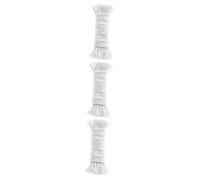 TOYANDONA 3 Pièces 1 Corde De Coton Absorbant Corde en Coton pour Arrosage Automatique Corde D'arrosage Automatique Coton Doux Continu Corde Absorbante De Plantes De Plein Air Soi Blanche