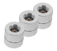 TOYANDONA 3 pièces Adaptateur Professionnel pour Réservoir Gaz Convertisseur Compact Sécurisé et Étanche pour Camping et Cuisinières Portables