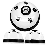 TOYANDONA 3 Pièces Cloche Entraînement pour Animaux Sonnettes Légères pour Apprentissage de Propreté Signal pour Facile à Utiliser à Transporter pour Magasins Restaurants