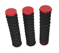 TOYANDONA 3 Pièces Compacteurs X Organisateur Portable de Fil et Support Enrouleur Ergonomique Anti-emmêlement pour Stockage et Classification des Cords 3pcs (Noir Tête Rouge)