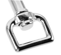 TOYANDONA 3 pièces Crochet Pivotant pour Laisse Chien de Zinc Clip Sécurisé Accident Finition et Résistante Aux Intempéries Attache Rapide pour Collier et Harnais