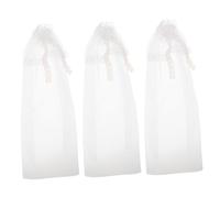 TOYANDONA 3 Pièces Doll Miniature Bridal Headpiece Set with Lace Veil Lightweight Tulle Wedding Accessories for Toy Dolls Compatible with Various Models for Wedding Scenes and DIY Styling