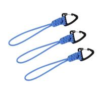 TOYANDONA 3 Pièces Dragon ne Porte-clés Anti-Perte avec Mousqueton | Activités Extérieures, Usage avec Caméras ou Sifflets, Alliage D’aluminium, Pp