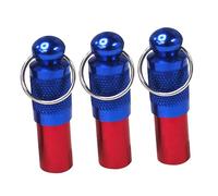 TOYANDONA 3 pièces Étiquettes Identité pour Animaux de Compagnie Laiton de Pendentifs Personnalisables Résistants Corrosion pour Chiens et Autres Animaux de Compagnie