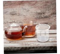 TOYANDONA 3 pièces Filtre à Thé Verre Détachable Passoire à Thé pour Théière Filtre Résistant pour Infusion sans Résidus
