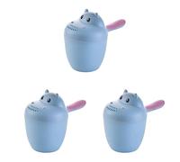 TOYANDONA 3 Pièces Gobelet De Rinçage Pour Le Bain De Bébé Gobelet De Rinçage Pour Bébé Rinceur De Bain Bébé Tasse De Rinçage De Bain Shampouineuse Prendre Un Bain Louche à Eau Enfant