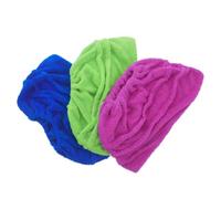 TOYANDONA 3 Pièces Housse de Balai Plat Réutilisable en Coral Fleece avec | Compatibilité, Finition sans Peluches ni Traces, pour Murs et Zones Très Fréquentées