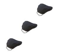 TOYANDONA 3 Pièces Housse de Siège de Vélo Imperméable Couverture de Protection pour Selle de Vélo avec Cordon de Serrage Protection la Pluie Poussière Compatible avec Tous Types
