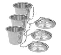 TOYANDONA 3 pièces Infuseur à Thé Acier Inoxydable Filtre Maison pour Thé Boule à Infuser à Maille Fine pour Usage Quotidien