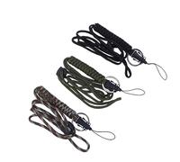 TOYANDONA 3 pièces Lanière Paracorde Multifonction avec Porte Badge Étanche Ajustable pour Téléphone Portable Caméra Sifflet Accessoire Extérieur et Couleur Aléatoire Couleur Aléatoire