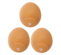 TOYANDONA 3 pièces Lot de Jouets pour Chiens Forme Doeuf Couineur Interactif pour Petits Chiots Jouets à Mâcher pour Activité et Divertissement
