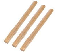 TOYANDONA 3 Pièces Manche de Marteau en Bois 16 Pouces 2,5 Lb, Prise | Surface Vernie, Ajustement Serré Tête, Nettoyage Facile, Usage Maison et Jardin, pour Marteaux