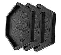 TOYANDONA 3 Pièces Mangeoire pour Reptiles Abreuvoir pour Tortues Récipient pour Terrarium Lot D'assiettes Alimentation pour Petits Animaux Facile à Nettoyer