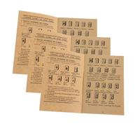 TOYANDONA 3 pièces Manuel pour Débutants avec Illustrations Règles et pour Vos Compétences Jeu