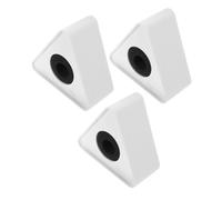 TOYANDONA 3 pièces Mic Logo Flag Station Logo Set for Interviews and Public Speaking Easy to Install Stylish Professional Appearance