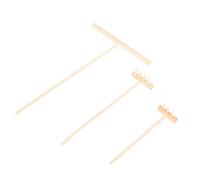 TOYANDONA 3 pièces Mini Râteaux Décoratifs pour Bac à Sable Zen Outils Push Compacts et Légers Accessoires de Table pour Ornements et Inspiration Créative