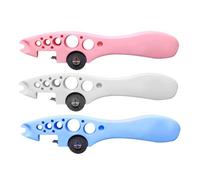 TOYANDONA 3 pièces Ouvre Ampoules Multifonction avec Roue à Poncer Outil pour Soins à Domicile et Usage Médical Accessoire Pratique pour Infirmières et Brise-verres Sécurisé