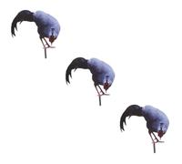 TOYANDONA 3 Pièces Piquet de Jardin Décoratif Décoration Extérieure de Poule pour Cour Jardin Accessoire Adorable pour Aménagement Paysager