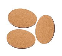 TOYANDONA 3 Pièces Plante Liège Absorbant Lot de sous Plats Ronds pour Pots de Fleurs Pratiques Recyclables pour Intérieur Extérieur