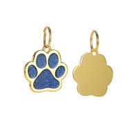 TOYANDONA 3 pièces Plaque Identité pour Animaux de Médailles avec de Patte pour Chiens et Personnalisable et Durable Accessoire Élégant pour Animaux de Compagnie