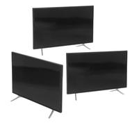 TOYANDONA 3 Pièces Scale Realistic Tiny Television for Playhouse Decor Mini Furniture Accessories for Dollhouse Living Scene