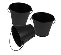 TOYANDONA 3 Pièces Seau à Graisse pour Barbecue Seau Récupération Huile Réutilisable Portable pour Cuisson Extérieure