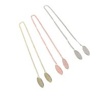 TOYANDONA 3 pièces Set de Pinces à Serviette de Zinc Multifonction pour Serviettes Bavoirs et Masques pour Adultes Résistantes et Faciles à Utiliser