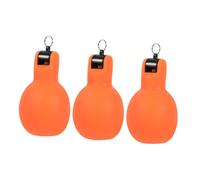 TOYANDONA 3 Pièces Sifflets de Survie Portables PVC Sifflet à Main à Haute Décibel pour Secours Extérieur et Résistant pour Randonnée Camping Urgence