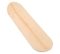 TOYANDONA 3 Pièces Skateboard Garçon Fille Érable Couches Planche Blanche pour Bricolage Deck et à Personnaliser avec Graffiti Skateboard DIY pour Garçon Fille Loisirs