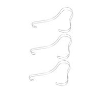 TOYANDONA 3 pièces Support Intérieur pour Chaussures à Talons Hauts Acier Inoxydable Lot de Supports Métalliques pour Sandales Organisateur de Rangement Léger et Portable pour Maison et