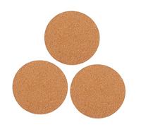 TOYANDONA 3 Pièces Tapis de Pot de Fleur pour planteur Plantation Surface nattes Tapis de Jardinage Coussin végétal Tapis végétal en liège Mat de liège en liège Tampon de Fleurs sciure Brun