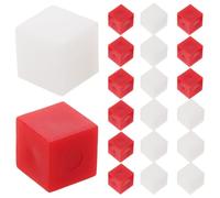 TOYANDONA 30 Cubes à Compter pour l'apprentissage préscolaire et Les | Les cubes de comptage éducatifs inspirent des jeux de mathématiques pratiques, un jouet de tri pour la reconnaissance des