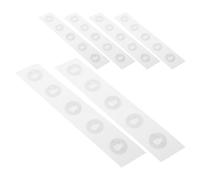 TOYANDONA 30 Pièces Autocollant NFC Rond Réinscriptible NFC213 en Métal | Écriture sans Erreur, Lecture Rapide, Bureau et Maison Connectée, Étiquettes Adhésives Compactes