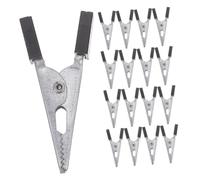 TOYANDONA 30 Pièces Clips de Sécurité pour Cage à Oiseaux Attaches Alligator pour Verrouillage de Porte de Cage à Perruches Accessoires pour Sécurité des Oiseaux