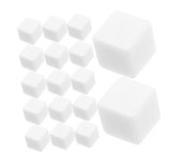TOYANDONA 30 pièces Lot de Dés Vierges Carrés Dés à Écrire pour Jeux de Société DIY Accessoires pour Création et Enseignement Résistants et