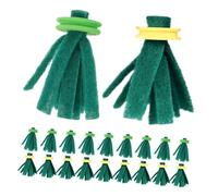 TOYANDONA 30 Pièces Serpillières Flottantes pour de Poissons Collecte Précise des Œufs Outil et Polyvalent pour Aquarium et Élevage Aquatique